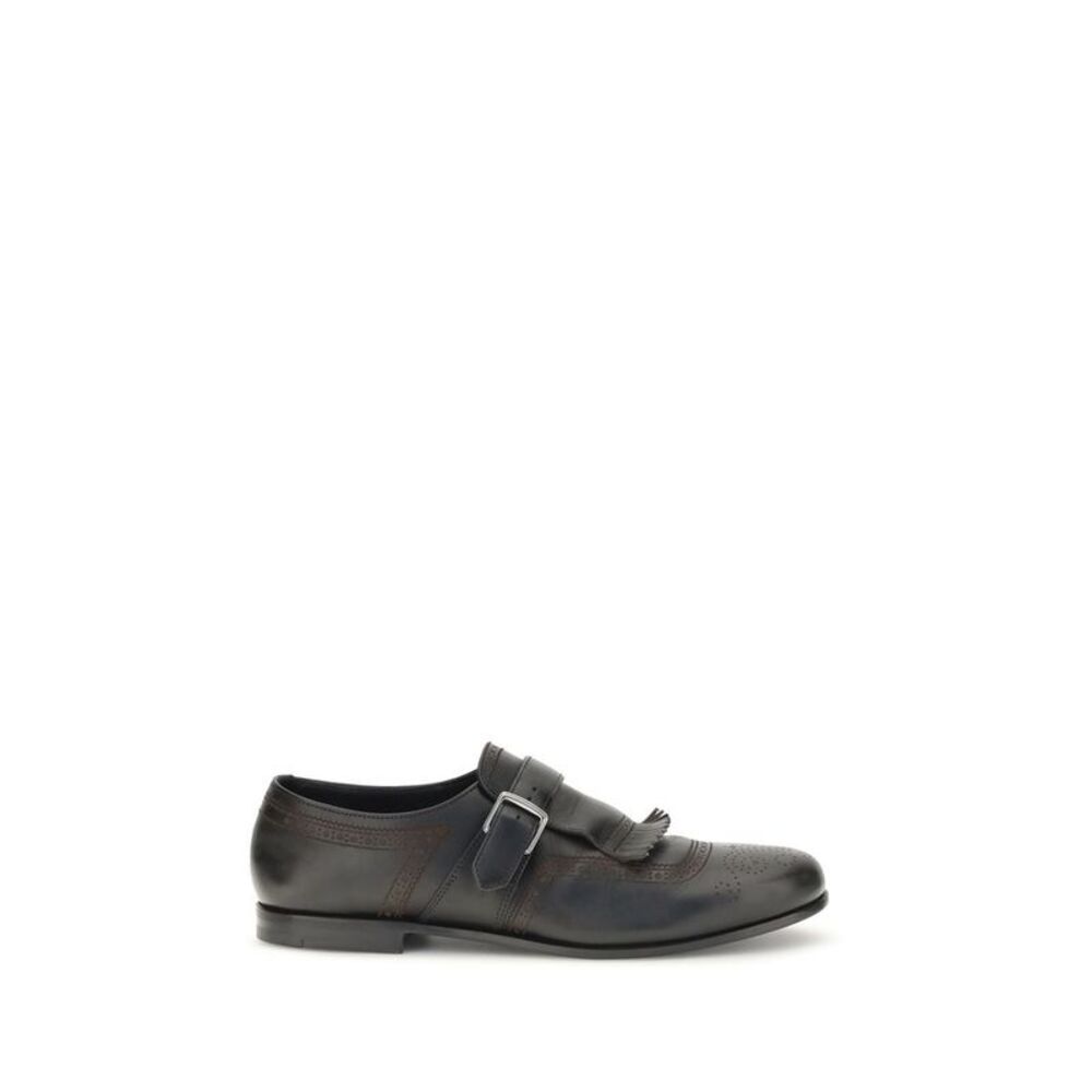 Church's Black Calf Leather Bos Taurus Slip-On Men's Loafers